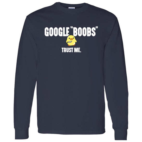 Google "Boobs" Long Sleeve