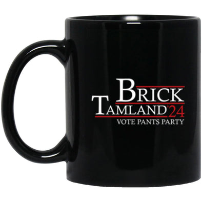 Brick Tamland 24 Black Mug 11oz (2-sided)