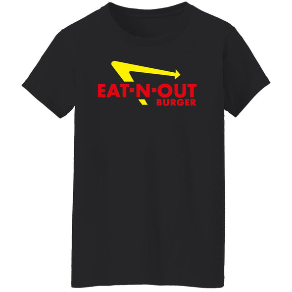 Eat-N-Out Burger Ladies Cotton Tee