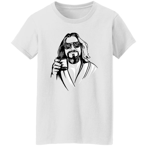 Dude Far Out Ladies Cotton Tee