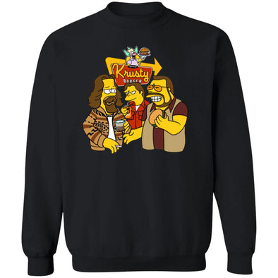 Near the Krusty Burger Crewneck Sweatshirt