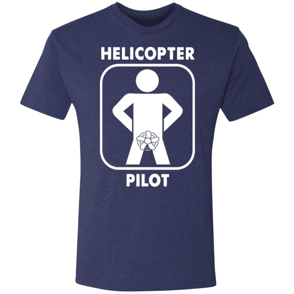 Helicopter Pilot Premium Triblend Tee