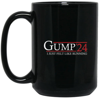 Gump 24 Black Mug 15oz (2-sided)