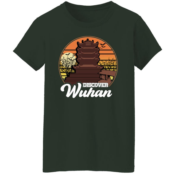 Discover Wuhan Ladies Cotton Tee
