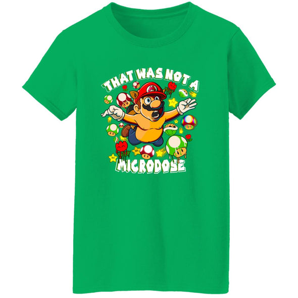 Microdose Mario Ladies Cotton Tee