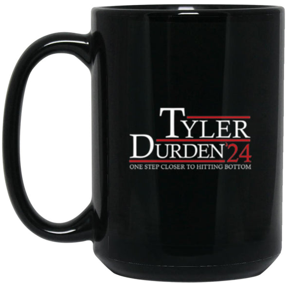 Tyler Durden 24 Black Mug 15oz (2-sided)