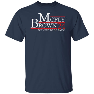 McFly Brown 24 Cotton Tee