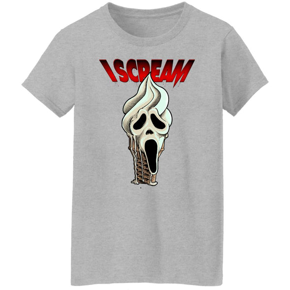 I Scream Ladies Cotton Tee