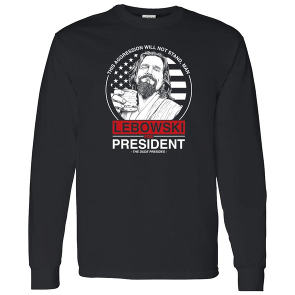 Lebowski For President Long Sleeve