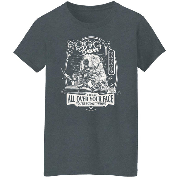 Soggy Beaver Barbecue Ladies Cotton Tee