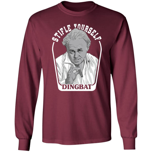 Stifle Yourself Dingbat Long Sleeve