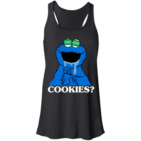 Accept Cookies Flowy Racerback Tank