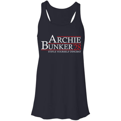 Archie Bunker 28 Flowy Racerback Tank