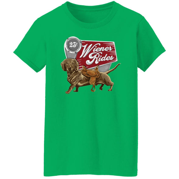 Wiener Rides Ladies Cotton Tee