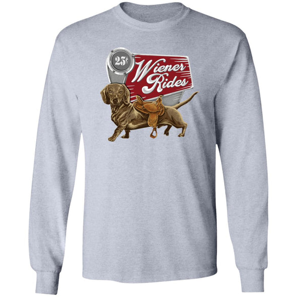 Wiener Rides Heavy Long Sleeve