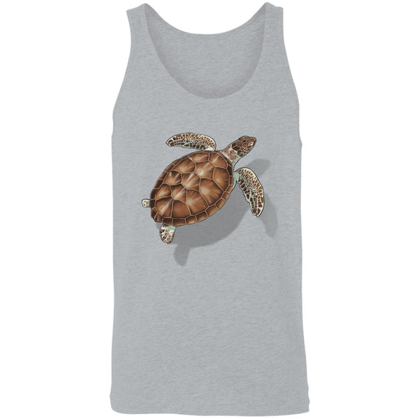 Sea Turtle Shadow Tank Top