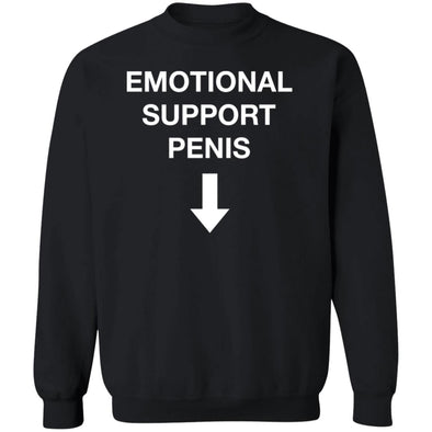Emotional Support Penis Crewneck Sweatshirt