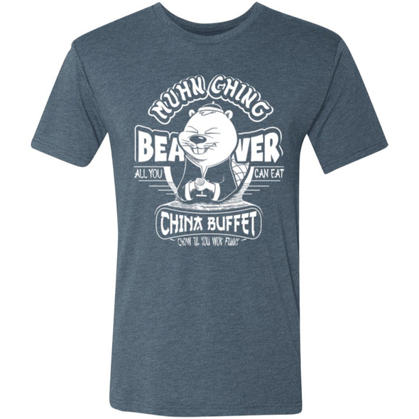 Muhn Ching Beaver Premium Triblend Tee