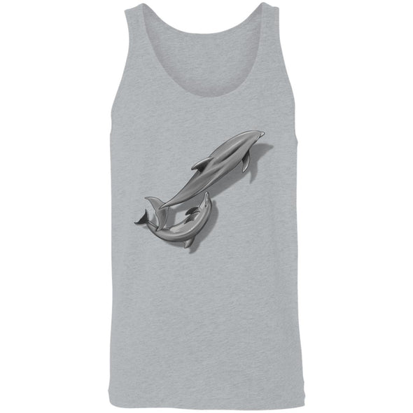 Dolphins Shadow Tank Top