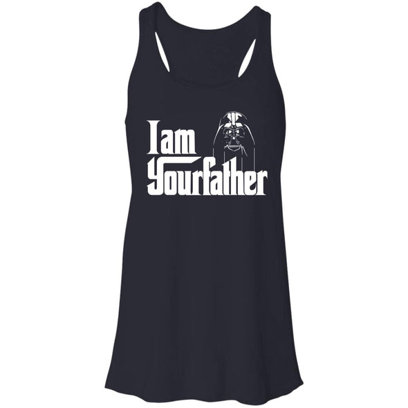 Your Father Flowy Racerback Tank