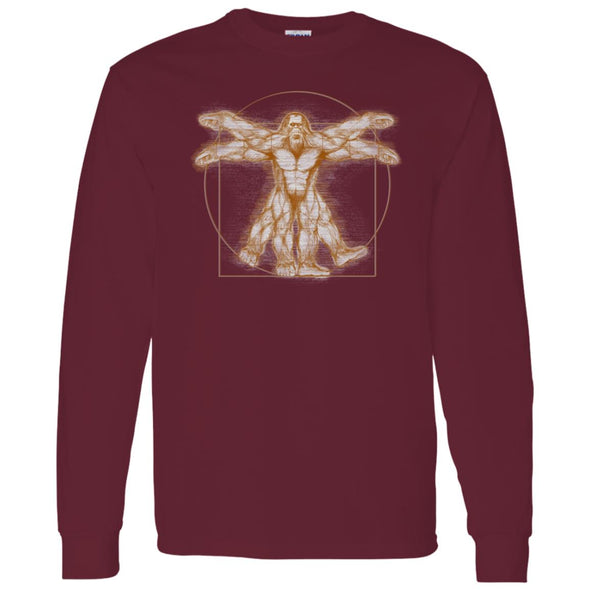 Vitruvian Bigfoot Long Sleeve