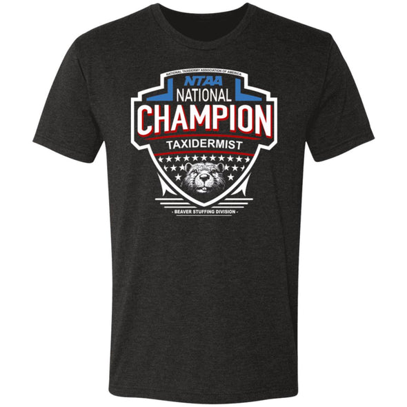 Beaver Stuffing Champ Premium Triblend Tee