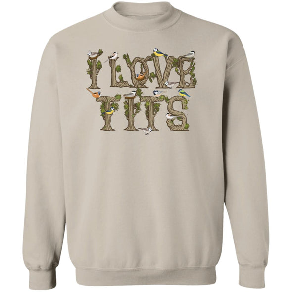 I Love Tits Crewneck Sweatshirt