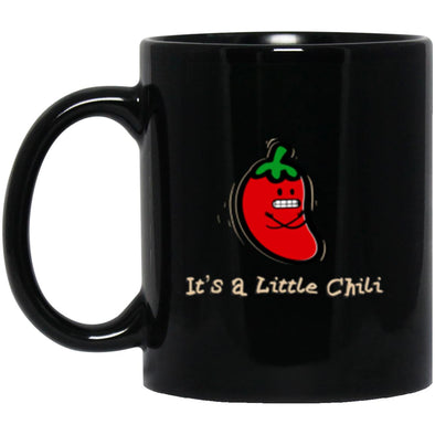 Little Chili  Black Mug 11oz (2-sided)