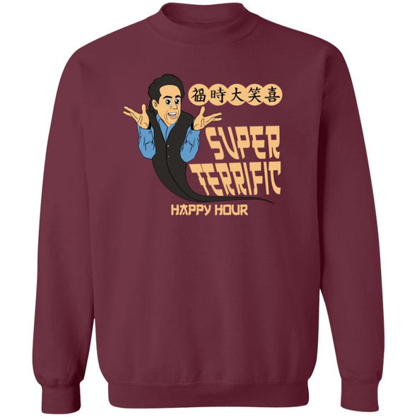 Super Terrific Happy Hour Crewneck Sweatshirt