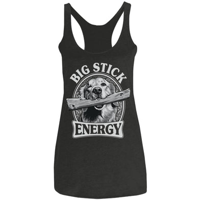 Big Stick Energy Ladies Racerback Tank
