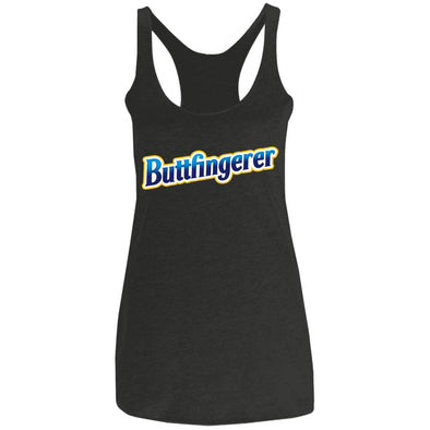 Buttfingerer Ladies Racerback Tank