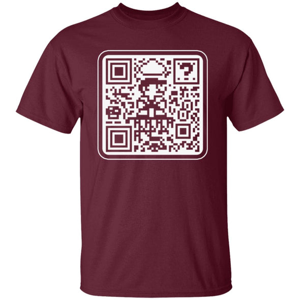 Mario QR Code Cotton Tee