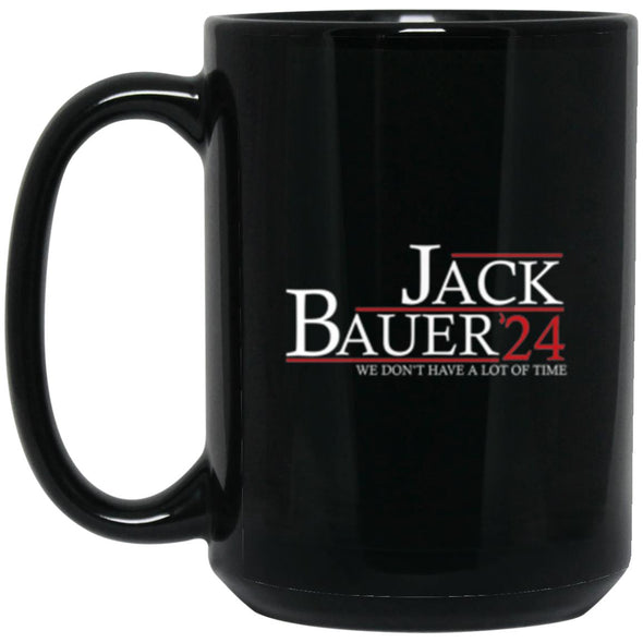 Jack Bauer 24 Black Mug 15oz (2-sided)