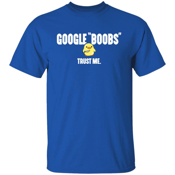 Google "Boobs" Cotton Tee