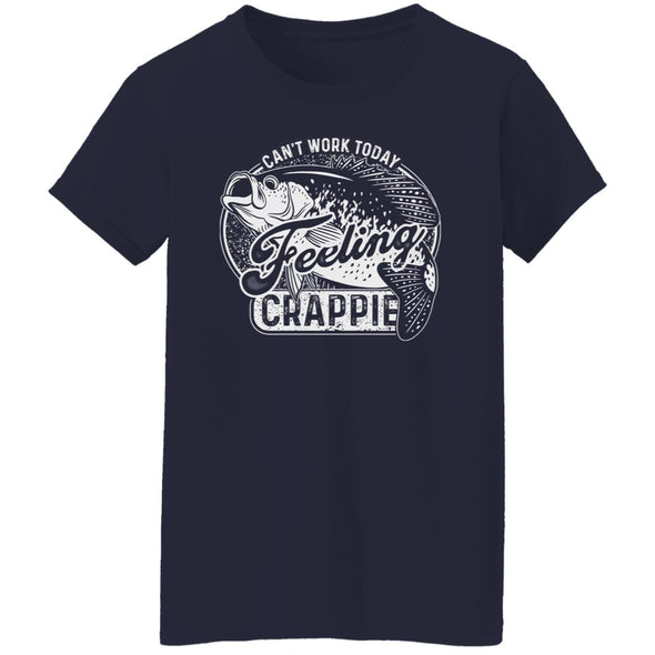 Feeling Crappie Ladies Cotton Tee