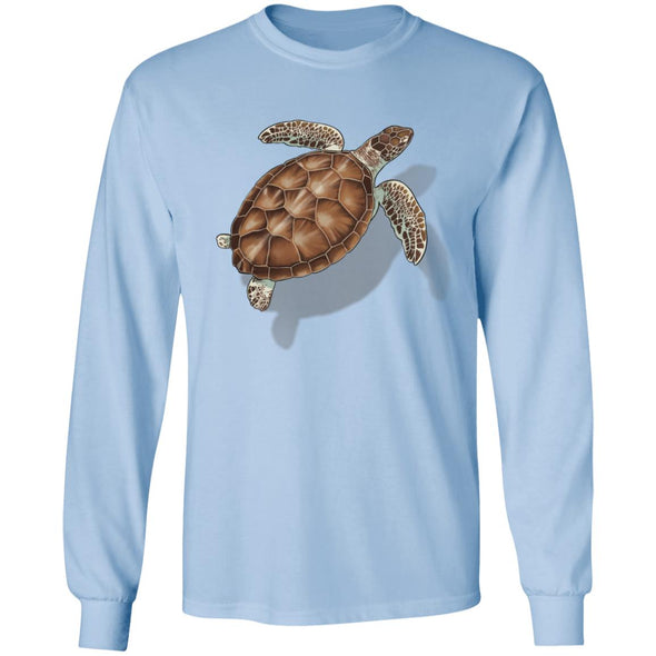 Sea Turtle Shadow Heavy Long Sleeve