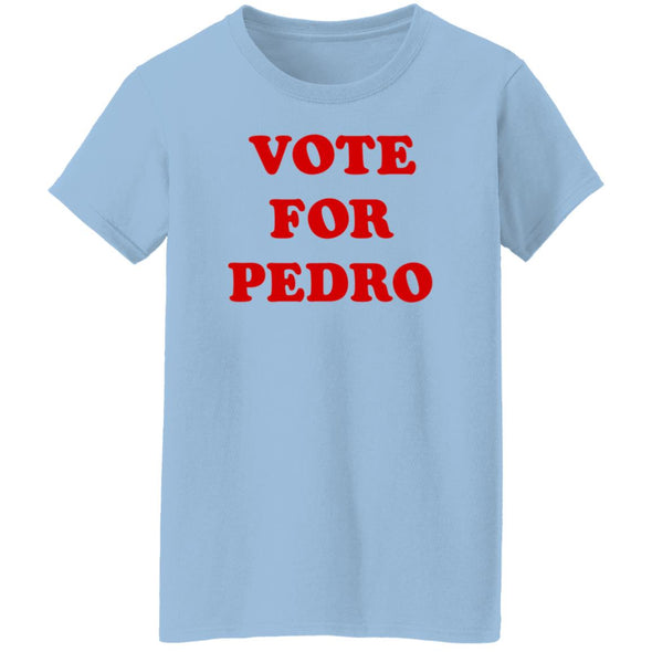 Vote For Pedro Ladies Cotton Tee