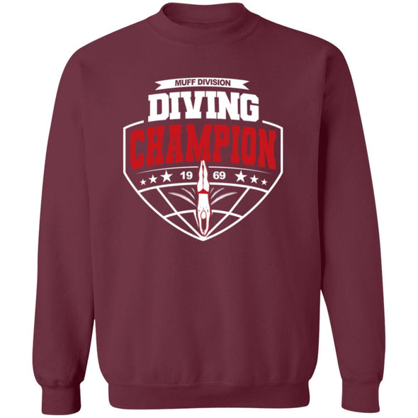 Muff Diving Champion Crewneck Sweatshirt