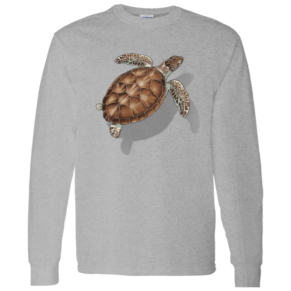 Sea Turtle Shadow Heavy Long Sleeve