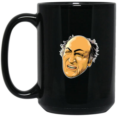 Angry Uncle Leo Black Mug 15oz (2-sided)