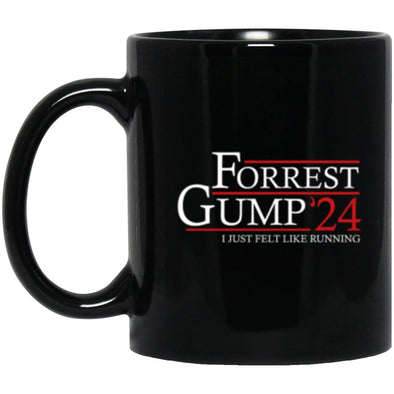 Forrest Gump 24 Black Mug 11oz (2-sided)