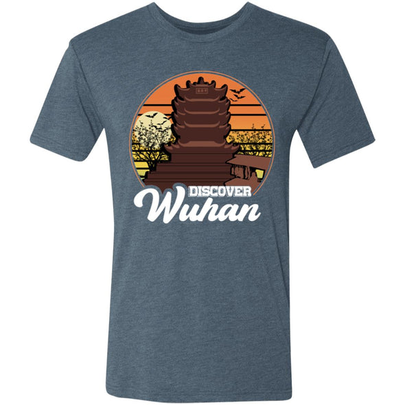 Discover Wuhan Premium Triblend Tee