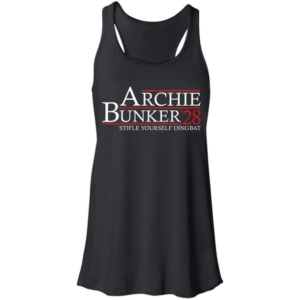 Archie Bunker 28 Flowy Racerback Tank