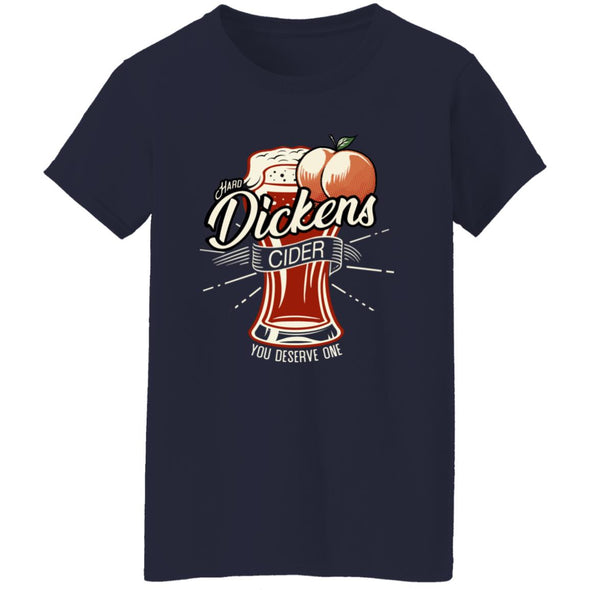 Dickens Cider Vintage Ladies Cotton Tee