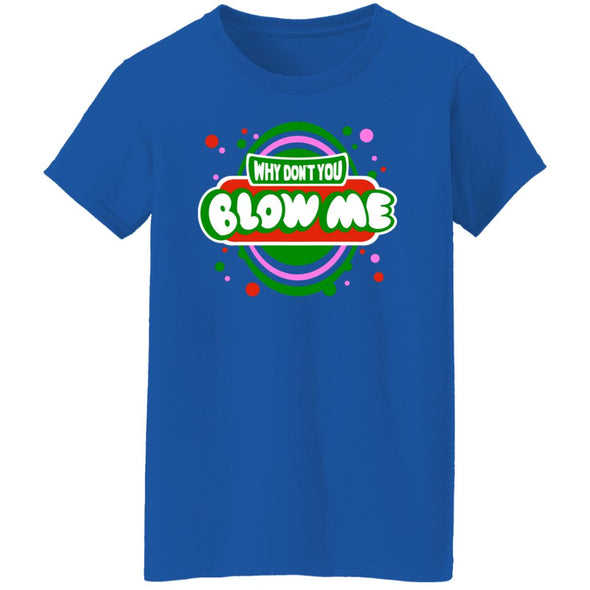 Blow Me Lollipop Ladies Cotton Tee