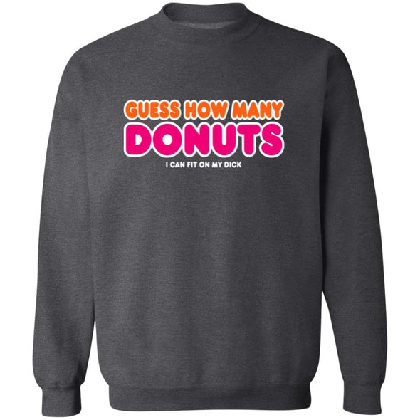 How Many Donuts? Crewneck Sweatshirt
