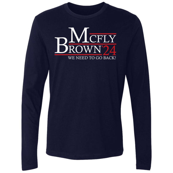 McFly Brown 24 Premium Long Sleeve