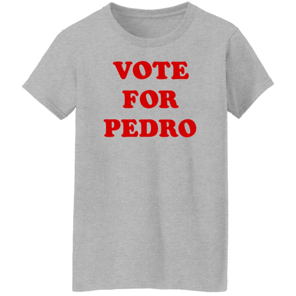 Vote For Pedro Ladies Cotton Tee