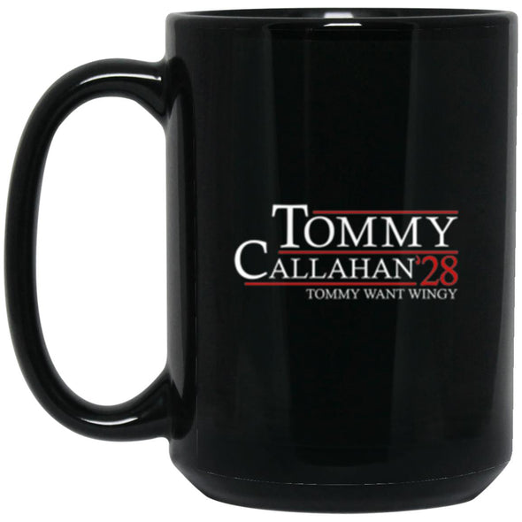 Tommy Boy 28 Black Mug 15oz (2-sided)