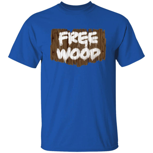 Free Wood Cotton Tee